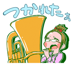 Good friend brass band sticker #1382395