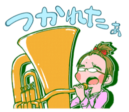 Good friend brass band sticker #1382395