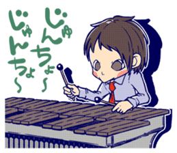 Good friend brass band sticker #1382401