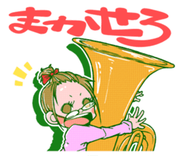 Good friend brass band sticker #1382416