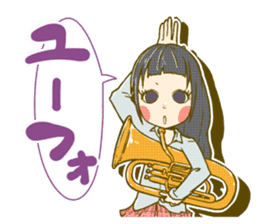 Good friend brass band sticker #1382417