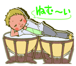 Good friend brass band sticker #1382422