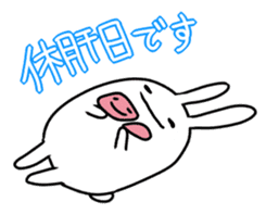 Party Rabbit Utan sticker #1382451