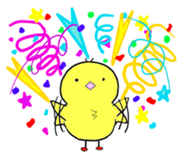 chick which does not fawn sticker #1382573