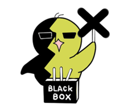 chick which does not fawn sticker #1382577