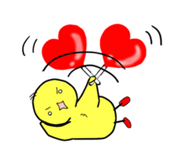 chick which does not fawn sticker #1382578