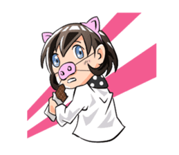 Pandemic! Sunao-chan sticker #1382658