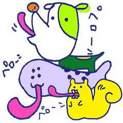 Animal Perowne Stickers