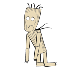 The straw dolls sticker #1382733