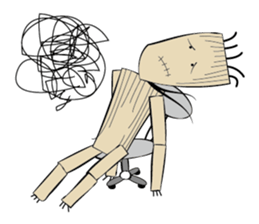 The straw dolls sticker #1382744