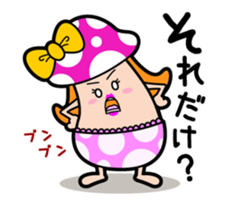 Sassy Mushrooms Sticker sticker #1382876