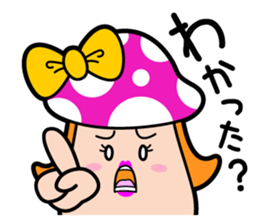 Sassy Mushrooms Sticker sticker #1382902