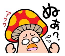 Sassy Mushrooms Sticker sticker #1382905