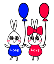 Usa Ribbon sticker #1383093