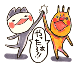 the life of marobee sticker #1383296