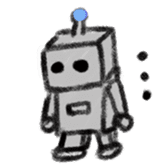 Lonely Robo sticker #1383746