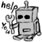 Lonely Robo sticker #1383752