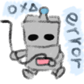 Lonely Robo sticker #1383765