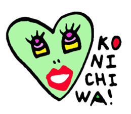 Oh! Konichiwa LOVE chan sticker #1383796