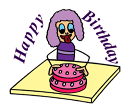 Purple People 2 sticker #1383876