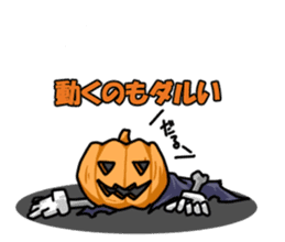 Jack-o-lantern the Pumpkin Man sticker #1383988