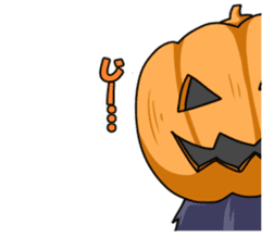 Jack-o-lantern the Pumpkin Man sticker #1383990