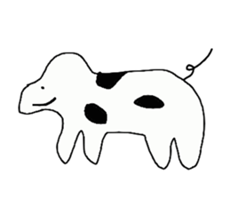 Animals of poor picture sticker #1384387