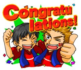 Football supporters! for en sticker #1384641