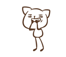 Long long cat sticker #1384752