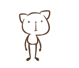 Long long cat sticker #1384761