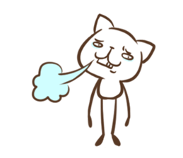 Long long cat sticker #1384762