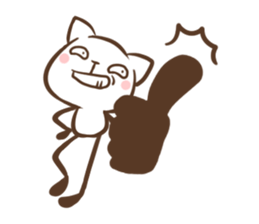 Long long cat sticker #1384771