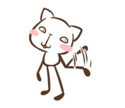 Long long cat sticker #1384778