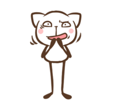 Long long cat sticker #1384785