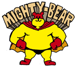 mighty-bear sticker #1385122