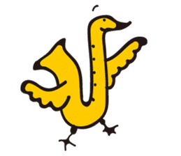SAXOPHONE BIRD sticker #1385764