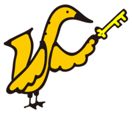 SAXOPHONE BIRD sticker #1385798