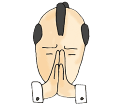 Apologizing SAMURAI sticker #1385883