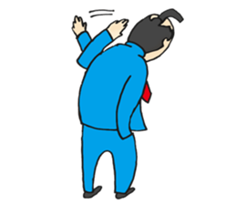 Apologizing SAMURAI sticker #1385887