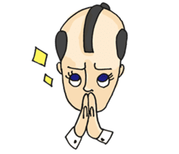 Apologizing SAMURAI sticker #1385891