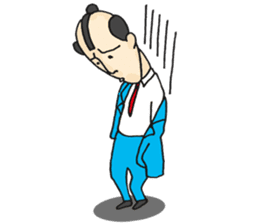 Apologizing SAMURAI sticker #1385898