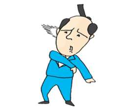 Apologizing SAMURAI sticker #1385901