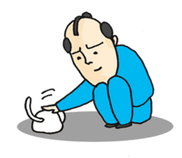 Apologizing SAMURAI sticker #1385921