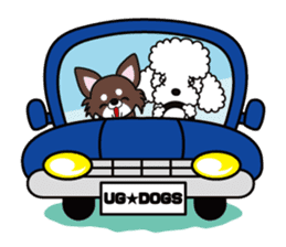 UG(U*x*U)DOGS(Japanese ver.) sticker #1386275