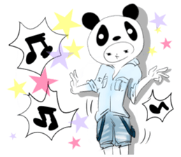 Twink panda-kun sticker #1386620