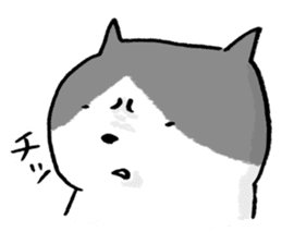 angry cat sticker #1386717