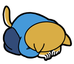 College student dog sticker #1386747