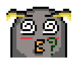 Penguin Pixel sticker #1386895