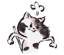 SUISAI-CAT sticker #1387425