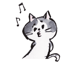 SUISAI-CAT sticker #1387434